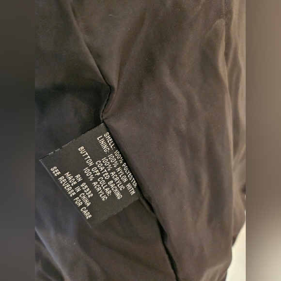 Regent Park embroidered jacket removable fur small - Picture 8 of 9